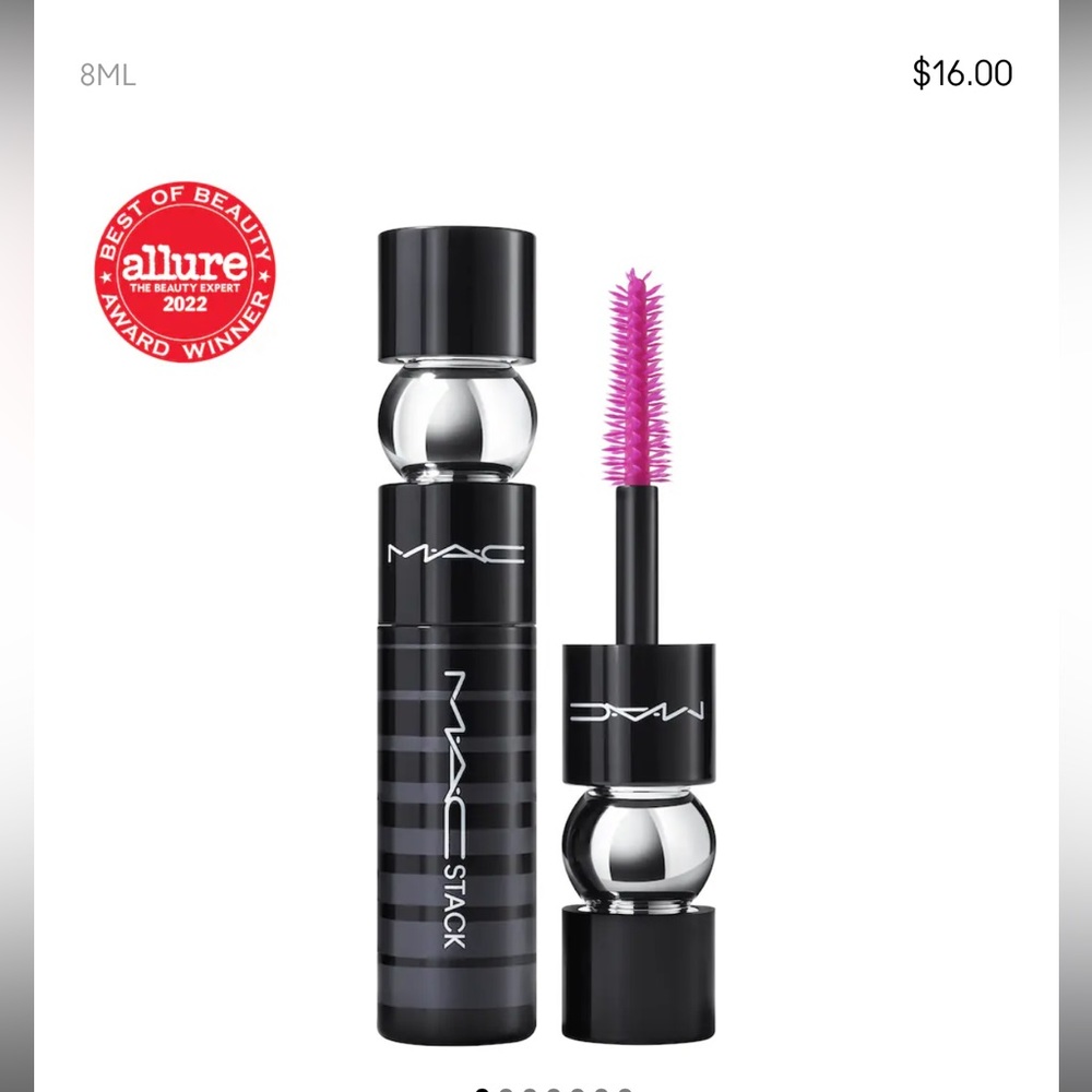 Mac stack black mascara